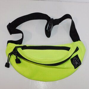 American Eagle AE Neon Yellow Fanny Pack Belt Bag Cross Body Waist Pack Unisex